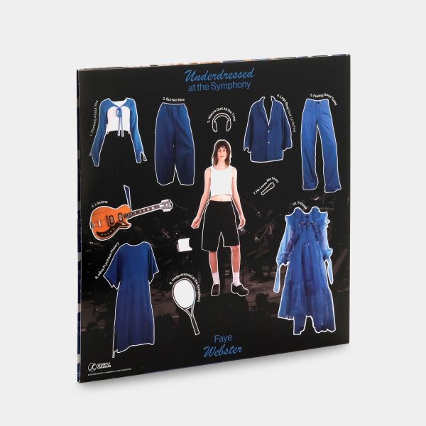 Faye Webster - Underdressed at the Symphony LP Blue Chandelier Splatter Vinyl Record Online Hot Sale - Image 3