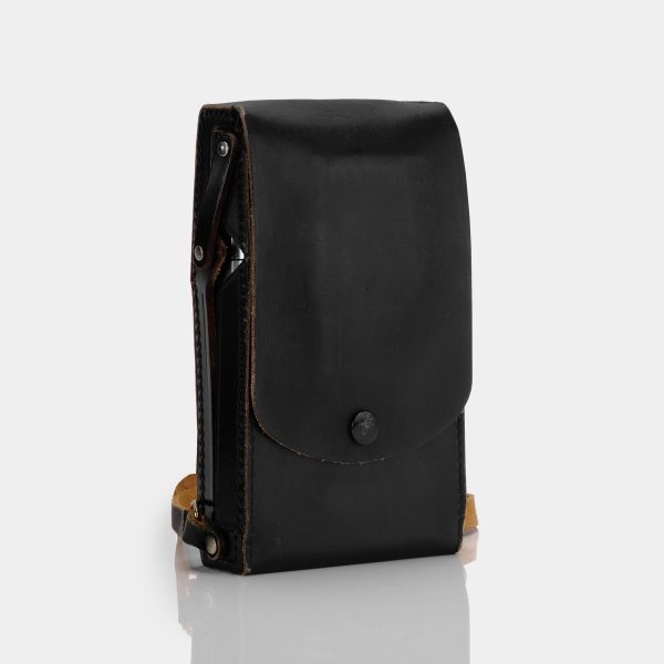 Polaroid SX-70 Black Leather Ever-Ready Style Folding Camera Case Sale