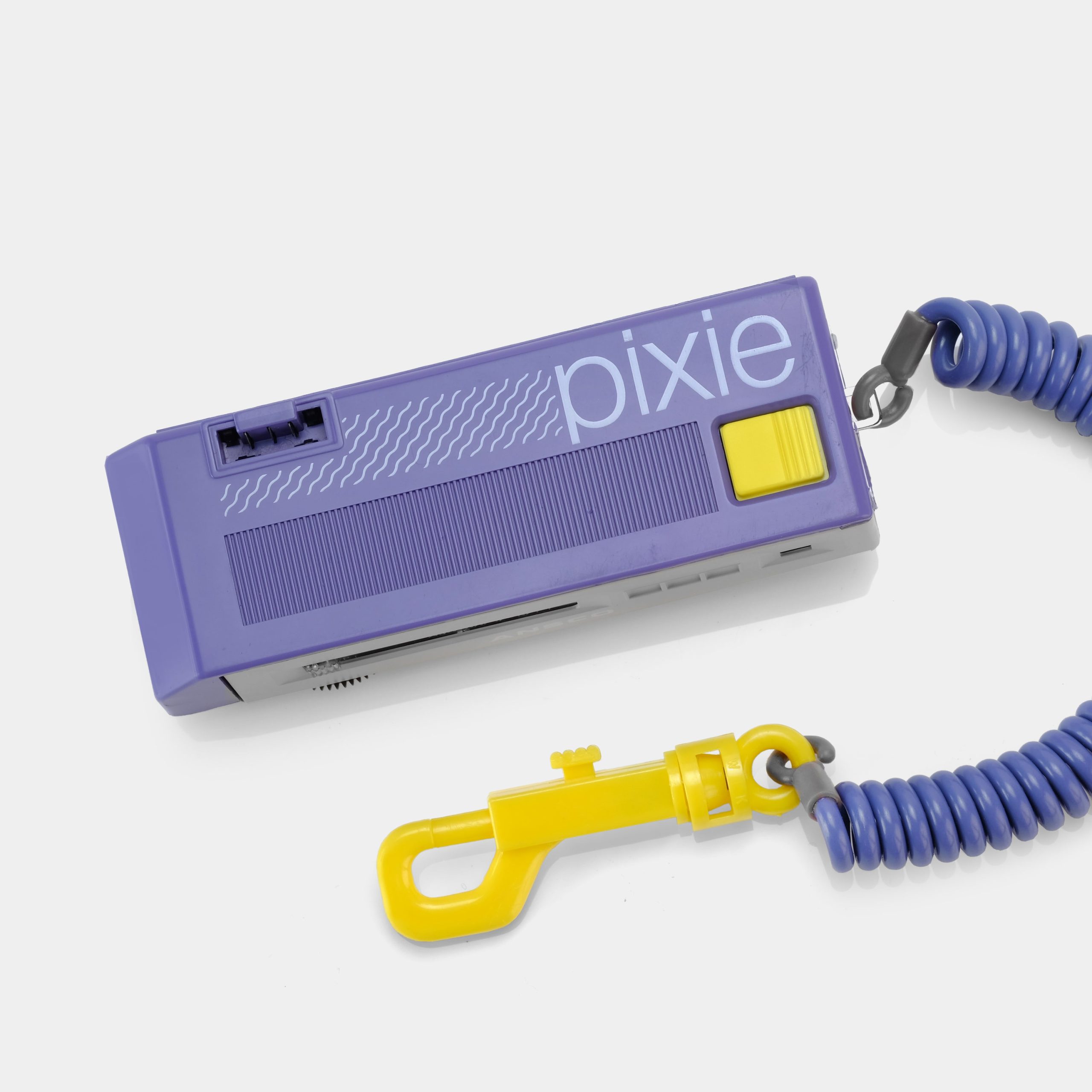 Ansco Pixie Purple 110 Format Film Camera and Keychain on Sale