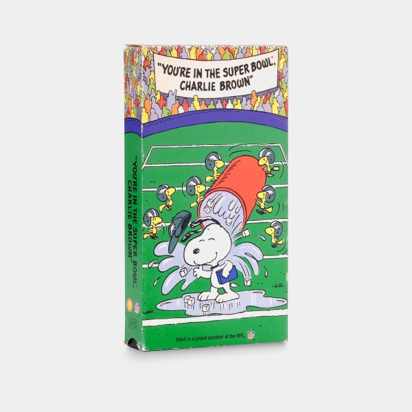 You re in the Super Bowl, Charlie Brown VHS Tape Discount