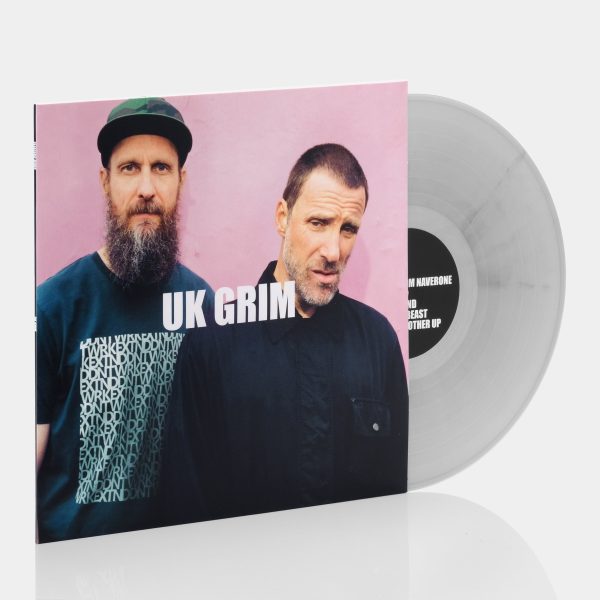 Sleaford Mods - UK Grim LP Silver Vinyl Record Fashion