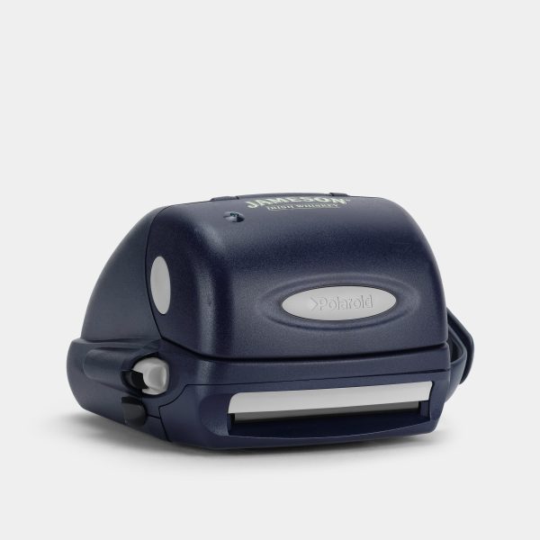 Polaroid 600 Express Blue with Grey  Jameson Irish Whiskey  Instant Film Camera For Sale - Image 2