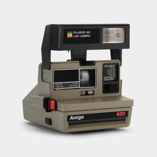 Polaroid 600 Amigo Flash Instant Film Camera For Discount