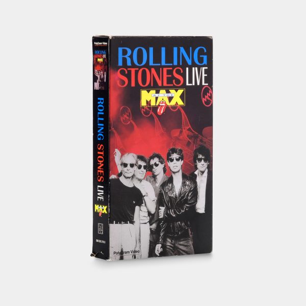 Rolling Stones Live At The Max VHS Tape Fashion