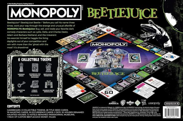 Monopoly: Beetlejuice Hot on Sale - Image 5