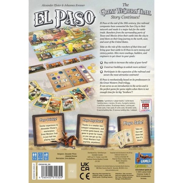 Great Western Trail: El Paso (Pre-Order) Supply - Image 5