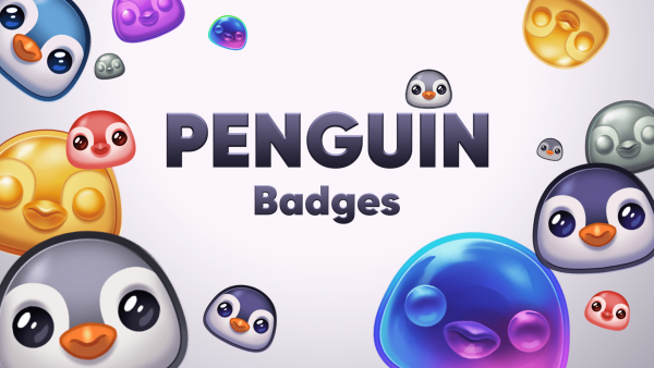Penguin Badges Online now