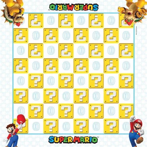 Checkers & Tic Tac Toe: Super Mario vs. Bowser For Discount - Image 4