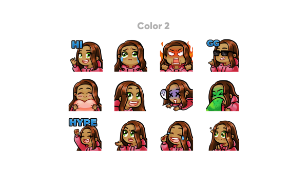 Chibi Girl Emotes Hot on Sale - Image 3