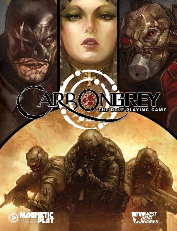 Carbon Grey RPG Core Rulebook (Pre-Order) Cheap