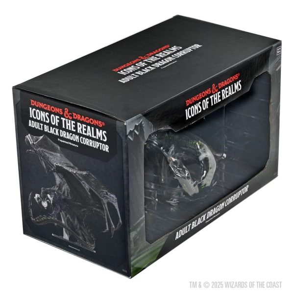 Dungeons & Dragons: Icons of the Realms - Adult Black Dragon Supply - Image 4