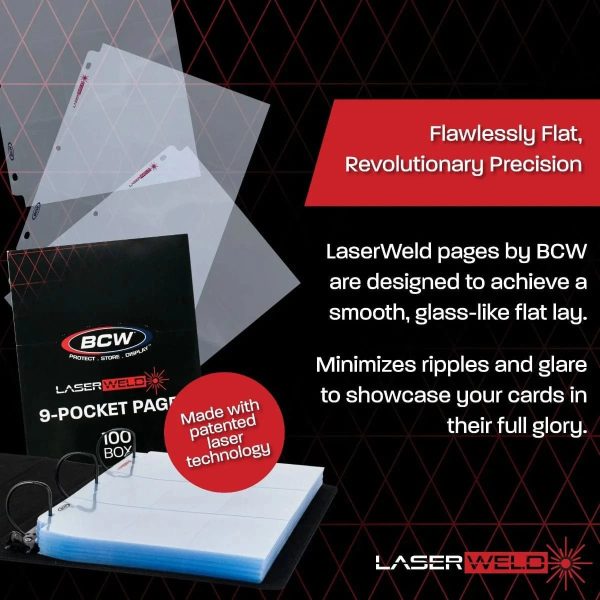 LaserWeld 9-Pocket Page (100 CT. Box) Online Hot Sale - Image 4