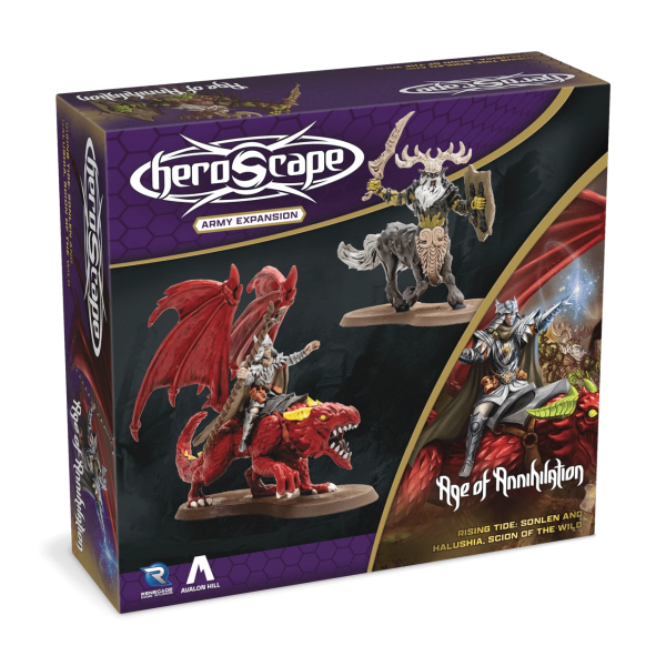 Heroscape: Rising Tide – Sonlen & Halushia, Scion of the Wild Army Expansion For Cheap