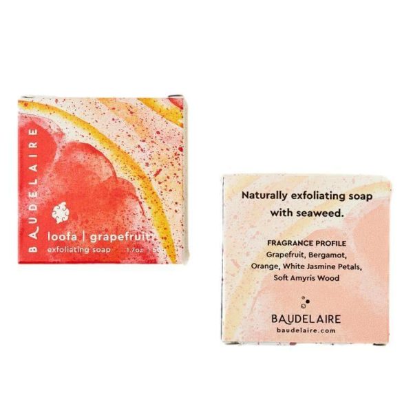 Grapefruit Loofah Soap - Travel Size For Discount